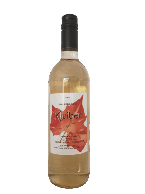 Grauburgunder Flasche Uhudler Kluiber